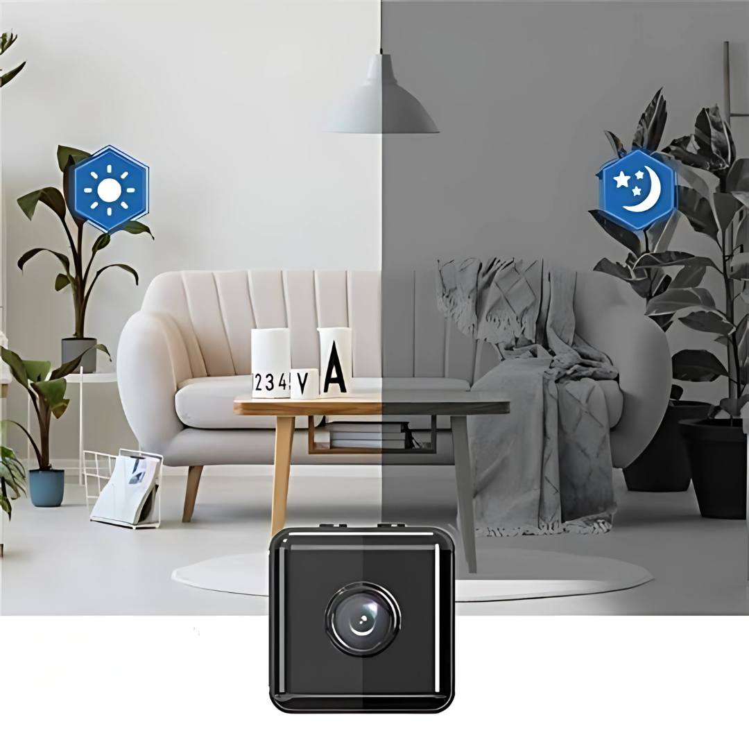 Caméra de Surveillance Sans Fil HD 1080P WiFi - Caméra de Sécurité Intérieure Connectée à Internet 2