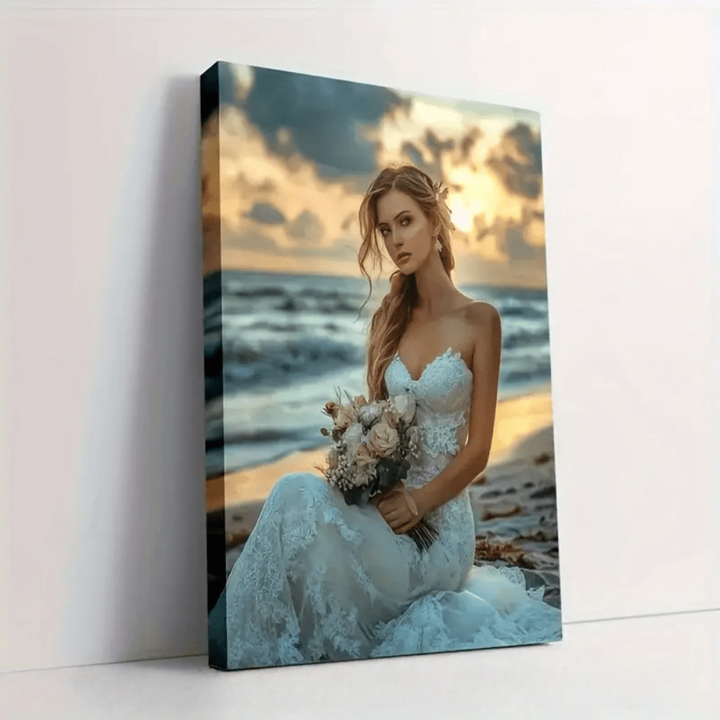 Leinwand-Wandbild Muttertag Personalisierter Foto-Leinwanddruck