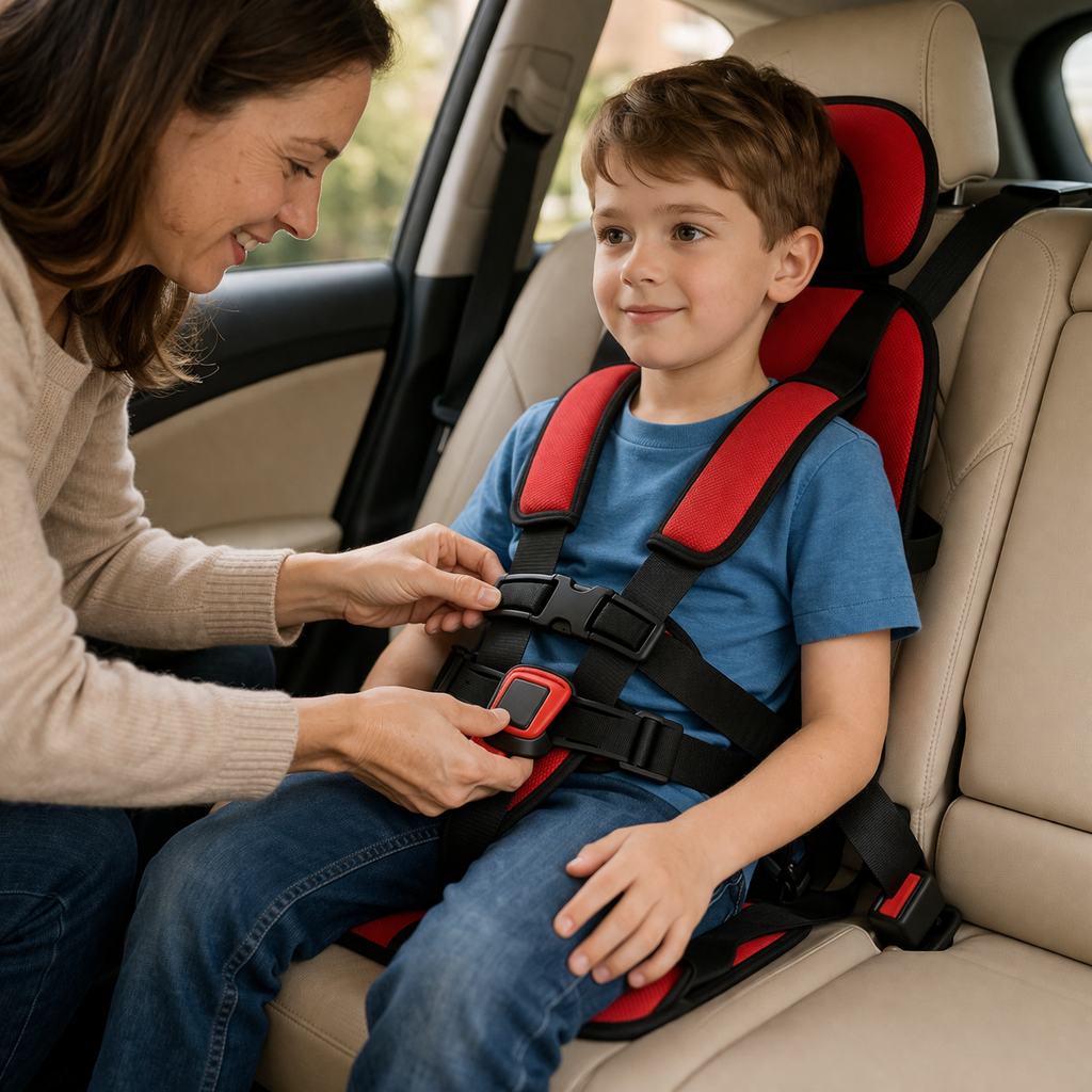 Travel Car Seat Harness Portable Toddler Safety Belt Seat Kids