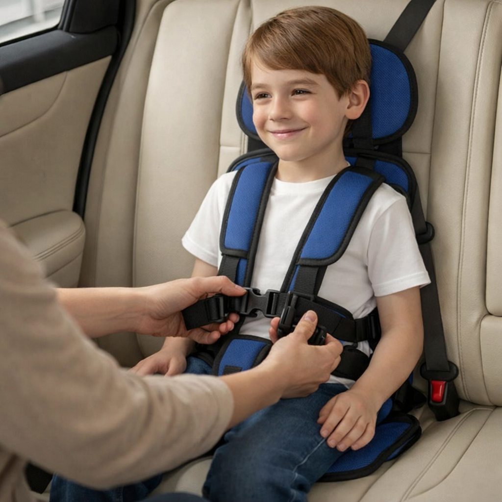 Travel Car Seat Harness Portable Toddler Safety Belt Seat Kids