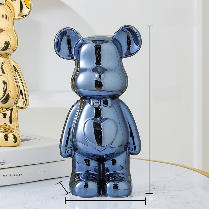 CeramicBear | Figurine décorative de luxe pour la décoration de la chambre 0
