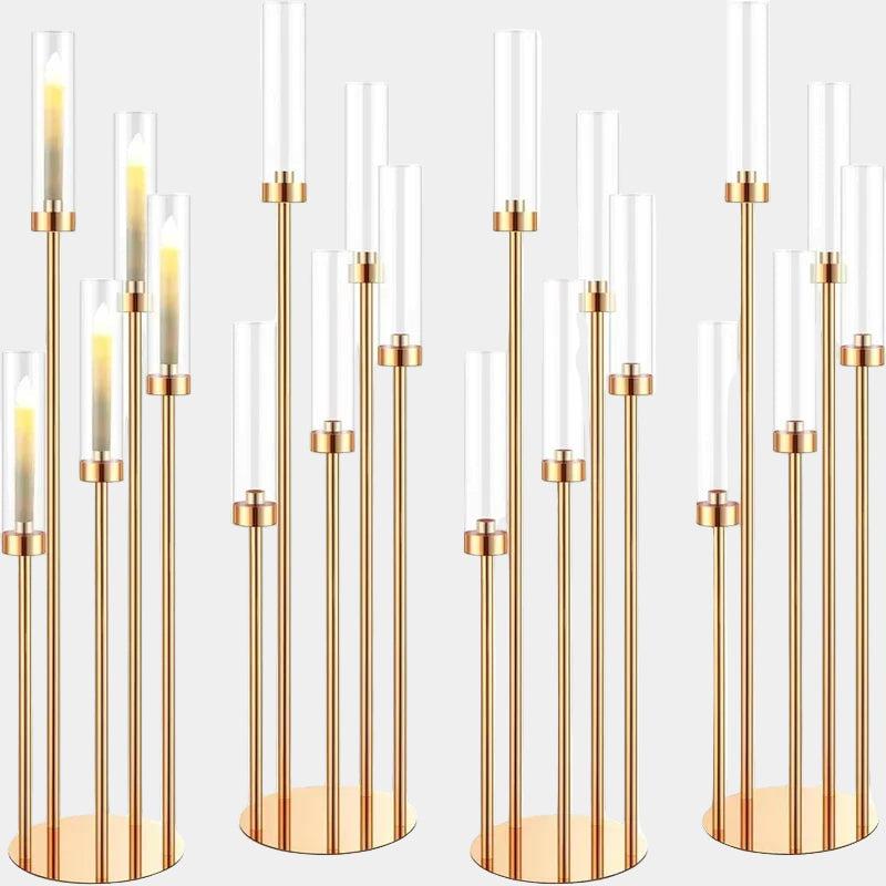 Chandelier Moderne en Métal et Acrylique à Cinq Bras – Éclairage Élégant pour Intérieurs 2
