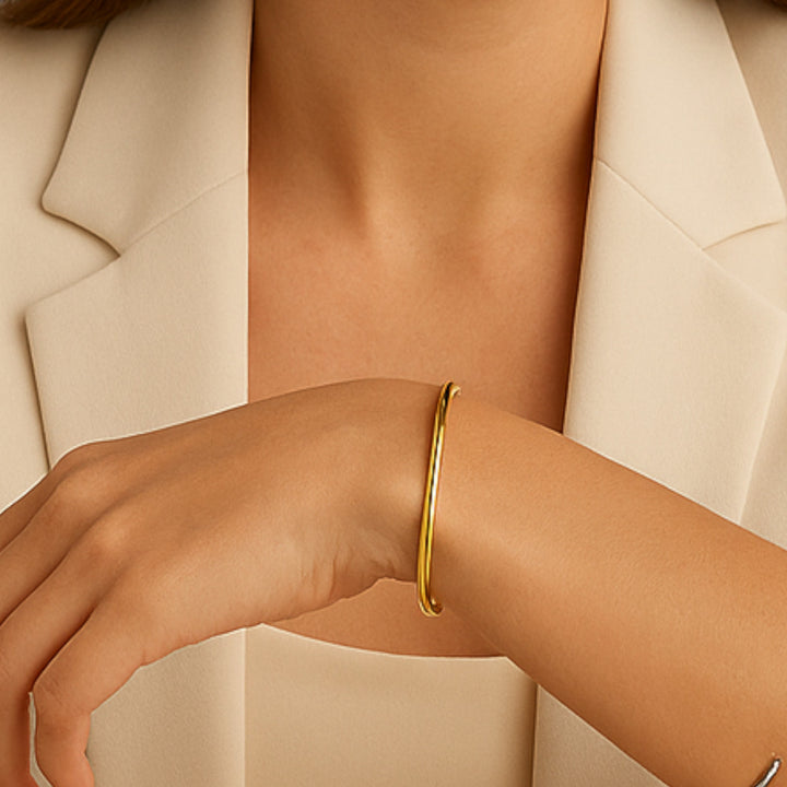 Celzoir | Bracelet Jonc Femme Design Épuré