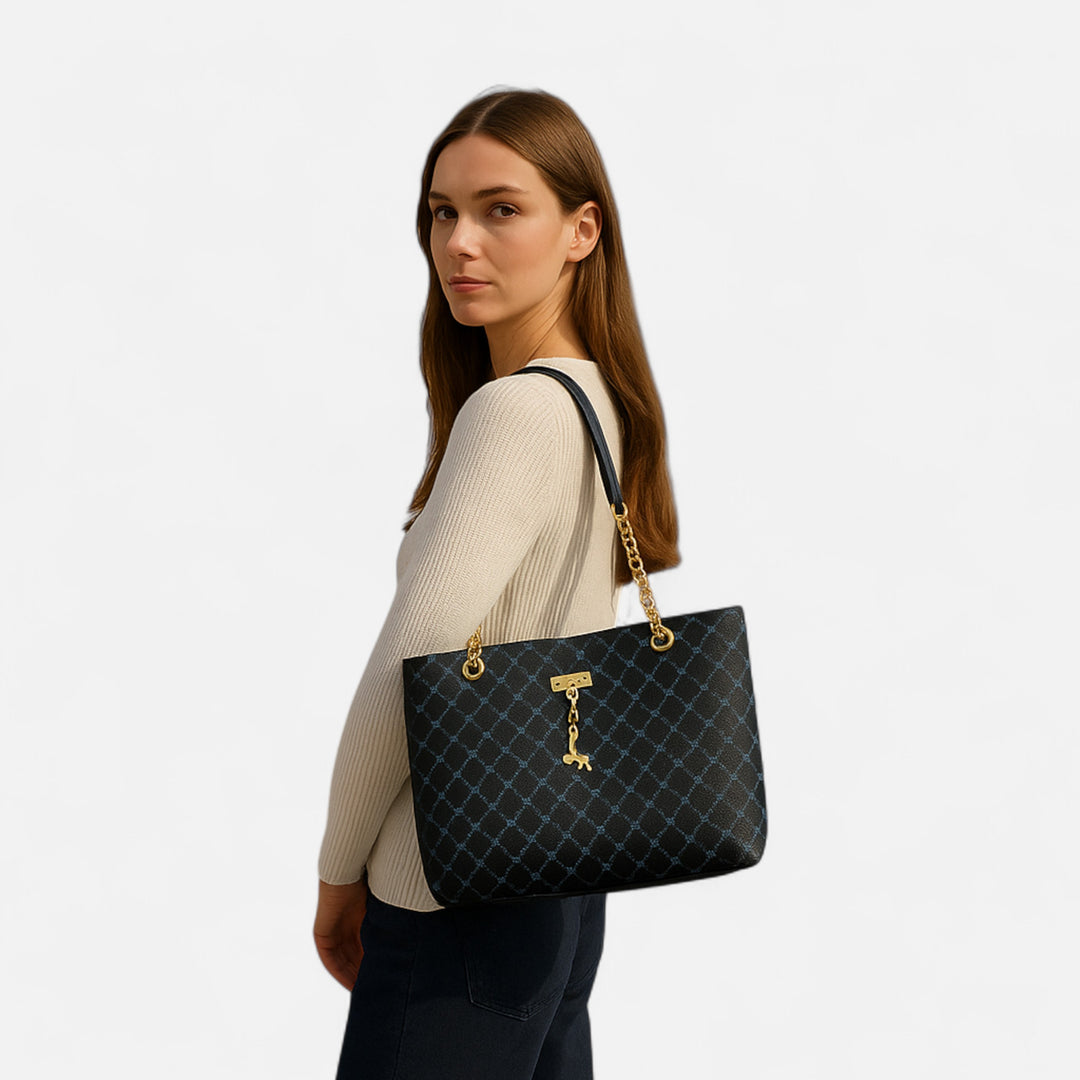 Celzoir | Large Soft Leather Women's Tote Bag