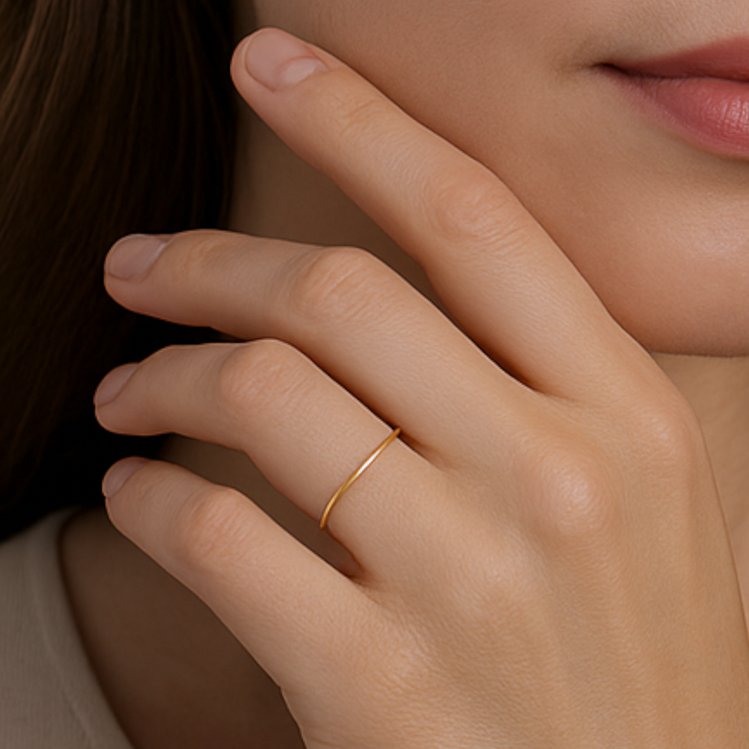 Celzoir | Anneaux Minimalistes Amour Intemporel