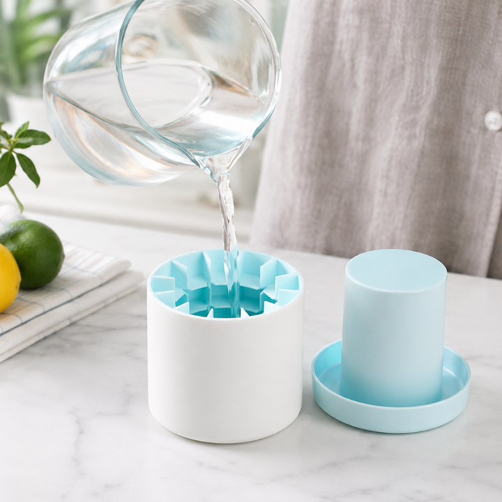 Portable Ice Maker Ice Cube Maker Silicone Ice Tray
