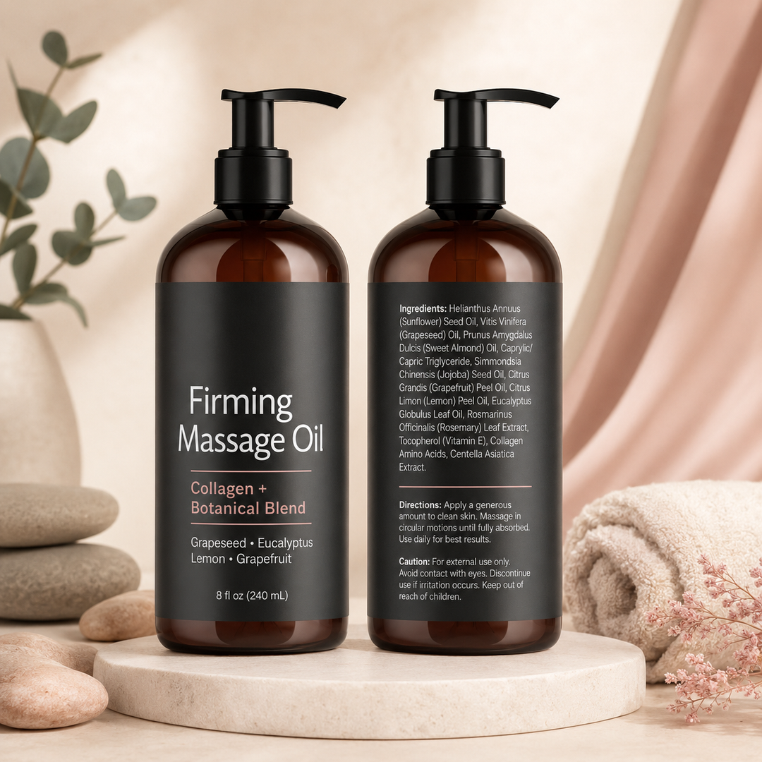 Moisturizing Body Oil Anti-Cellulite Skin Tightening Formula