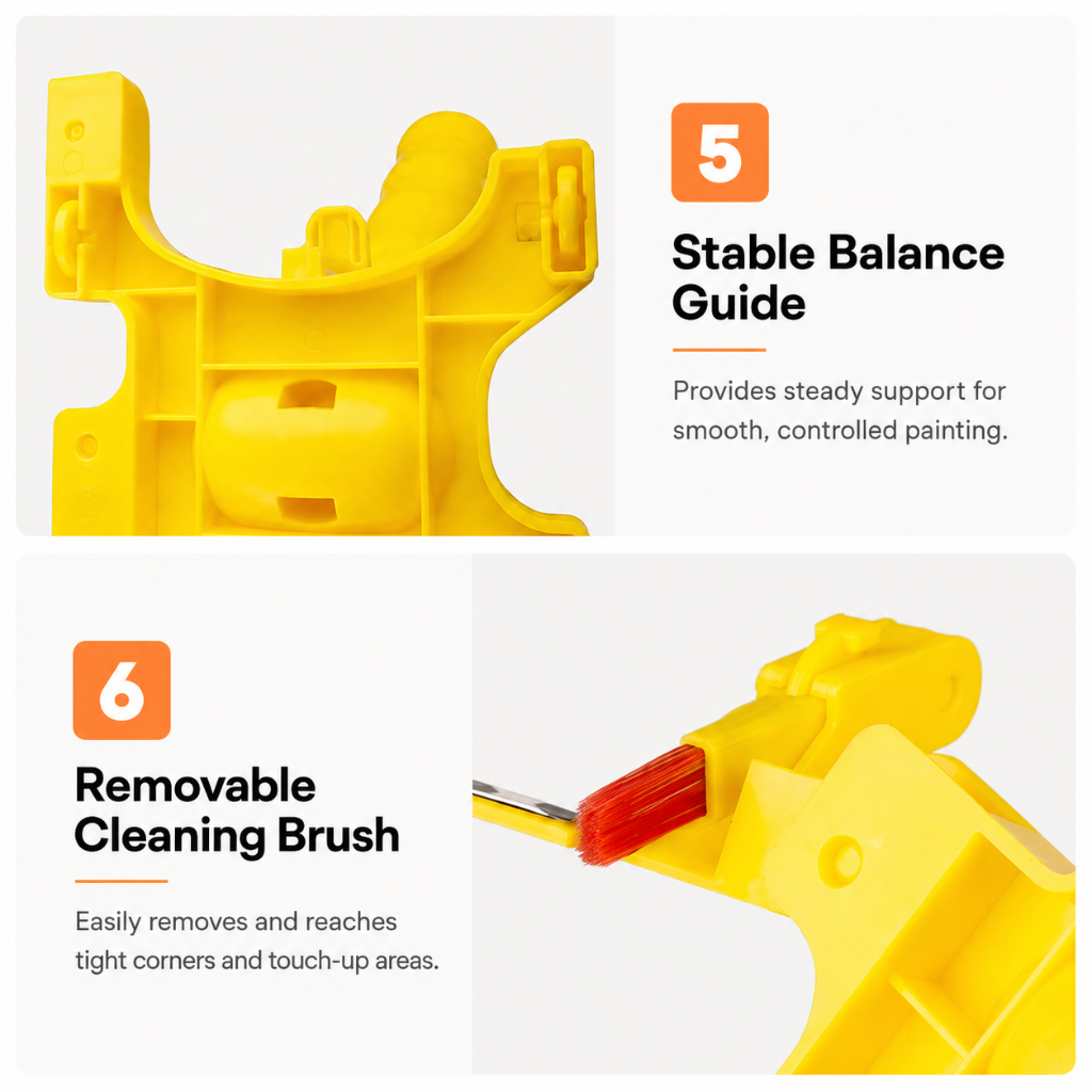 Paint Roller Roller Brush for Painting Easy Grip Handle