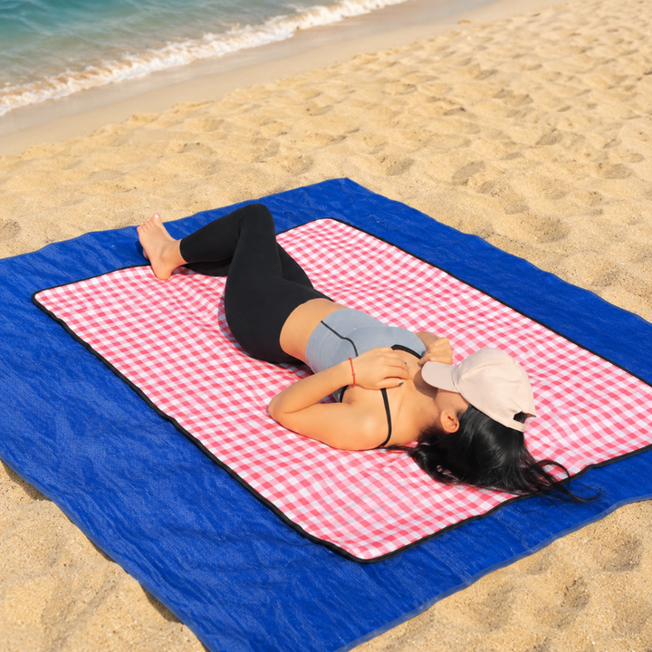 Outdoor Beach Mat Picnic Sand-Free Design