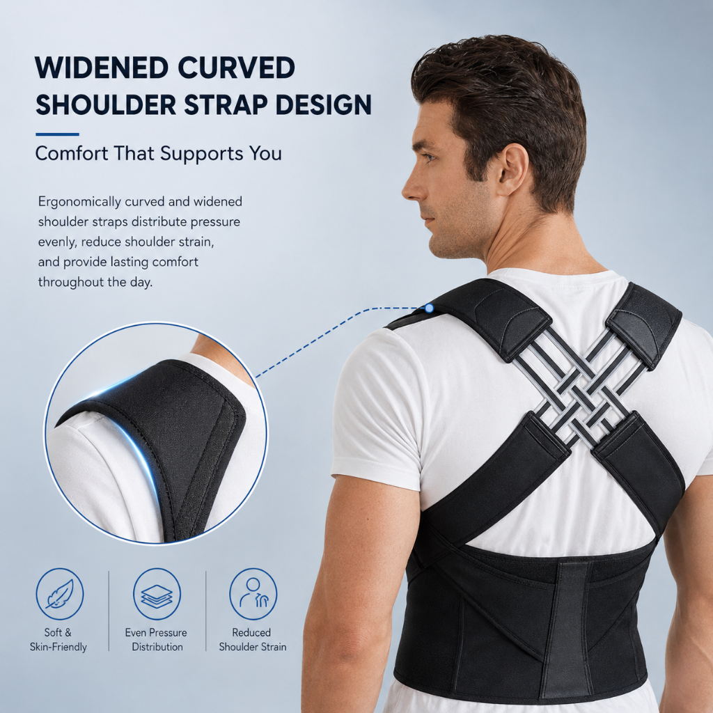 Posture Corrector Back Brace Freedom of Movement Support