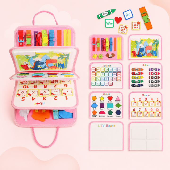 Busy Board for Toddlers Educational Toy Sensory Learning Tool
