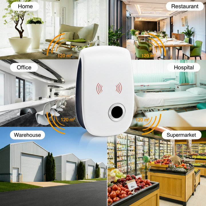 Ultrasonic Pest Repeller Squirrels Mice and Insects Control
