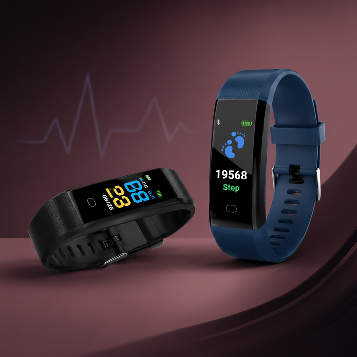 Fitness Tracker Smartwatch Blood Pressure Monitoring