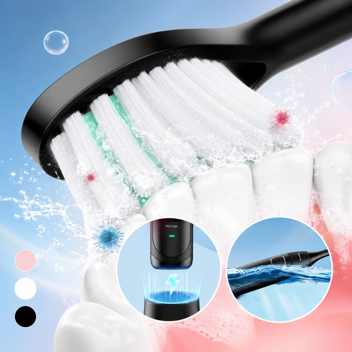 Electric Toothbrush Rechargeable Sonic Travel Case