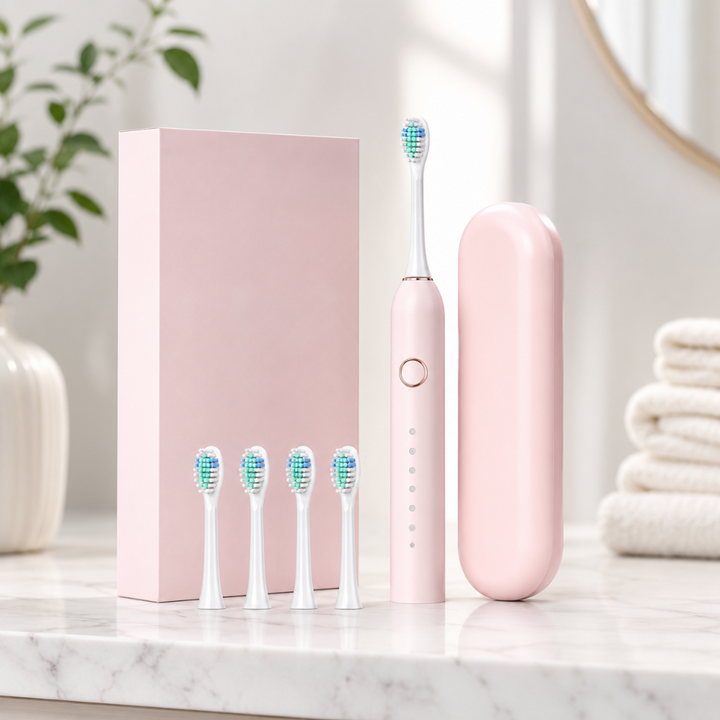 Electric Toothbrush Rechargeable Sonic Travel Case