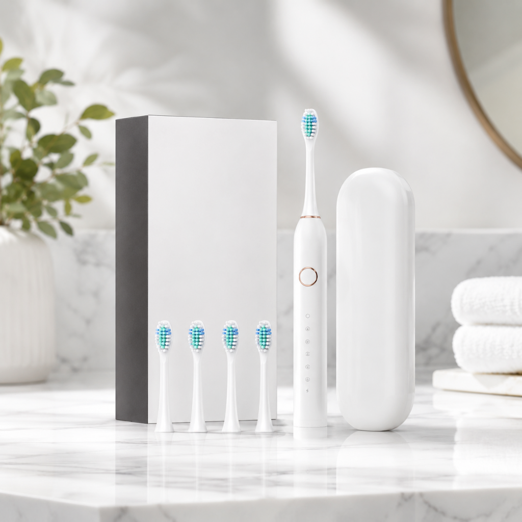 Electric Toothbrush Rechargeable Sonic Travel Case