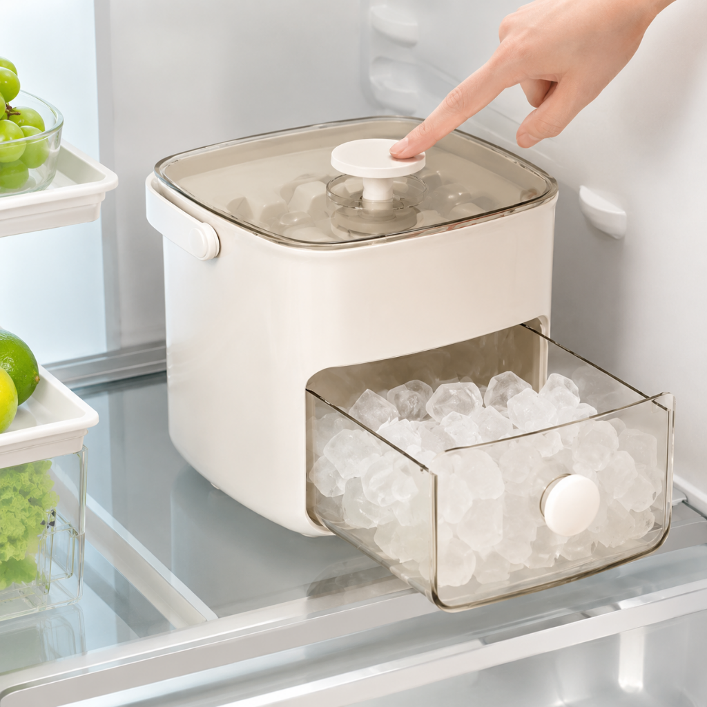 Portable Ice Maker Compact Design Easy Ice Production