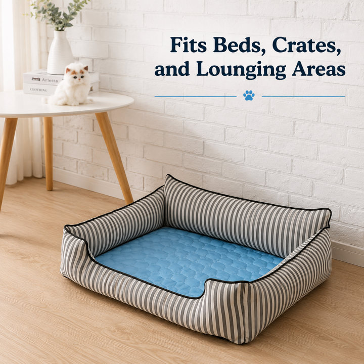Cooling Dog Mat Breathable Fabric Pet Bed Pad Pet Cooling Pad