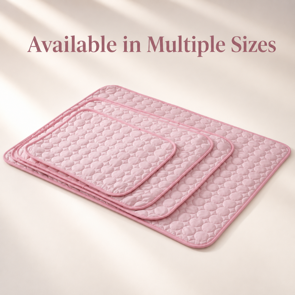 Cooling Dog Mat Breathable Fabric Pet Bed Pad Pet Cooling Pad