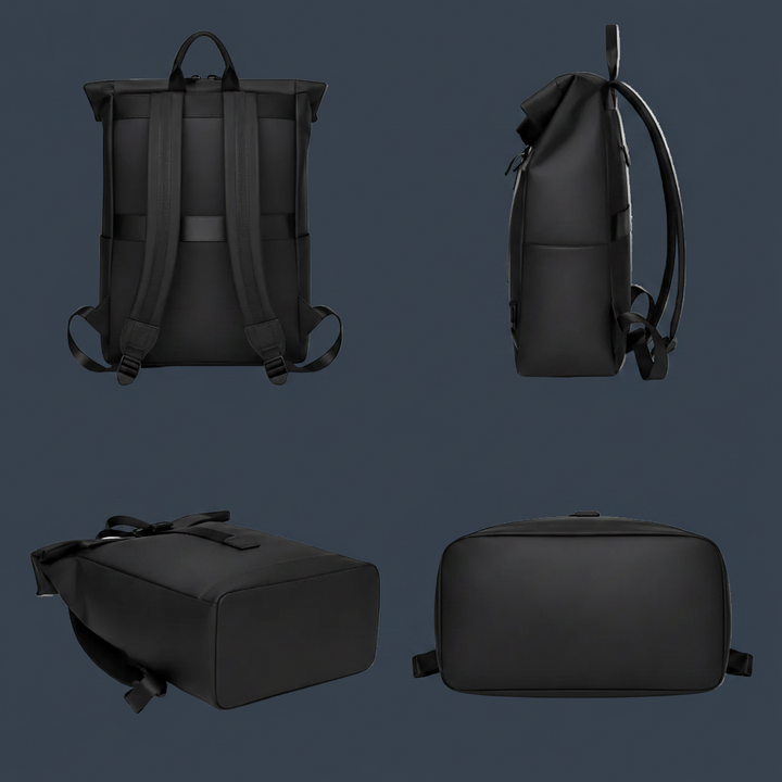 Travel Backpack Waterproof Laptop Backpack Roll-Top Safety