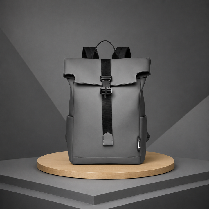 Travel Backpack Waterproof Laptop Backpack Roll-Top Safety