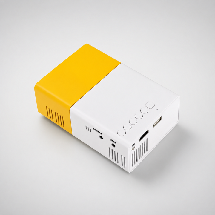 Portable Mini Projector 1080p Compact LED Battery
