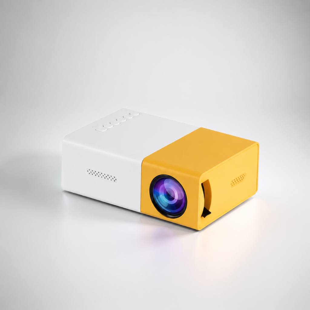 Portable Mini Projector 1080p Compact LED Battery