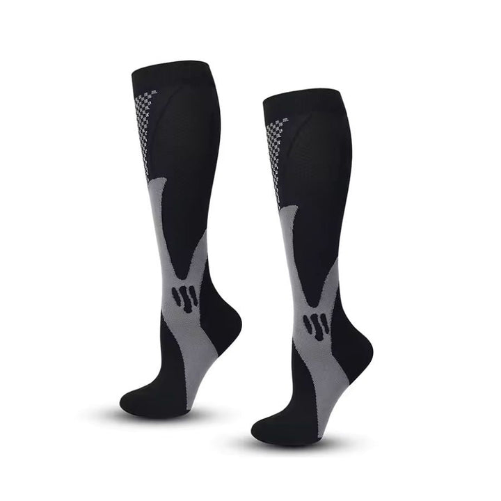 Chaussettes de compression premium pour un meilleur soutien circulatoire – Respirantes et flexibles, tailles S/M, L/XL, XXL 0