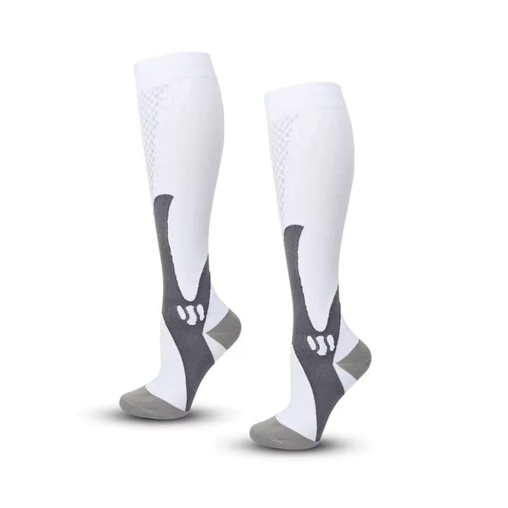 Chaussettes de compression premium pour un meilleur soutien circulatoire – Respirantes et flexibles, tailles S/M, L/XL, XXL 1