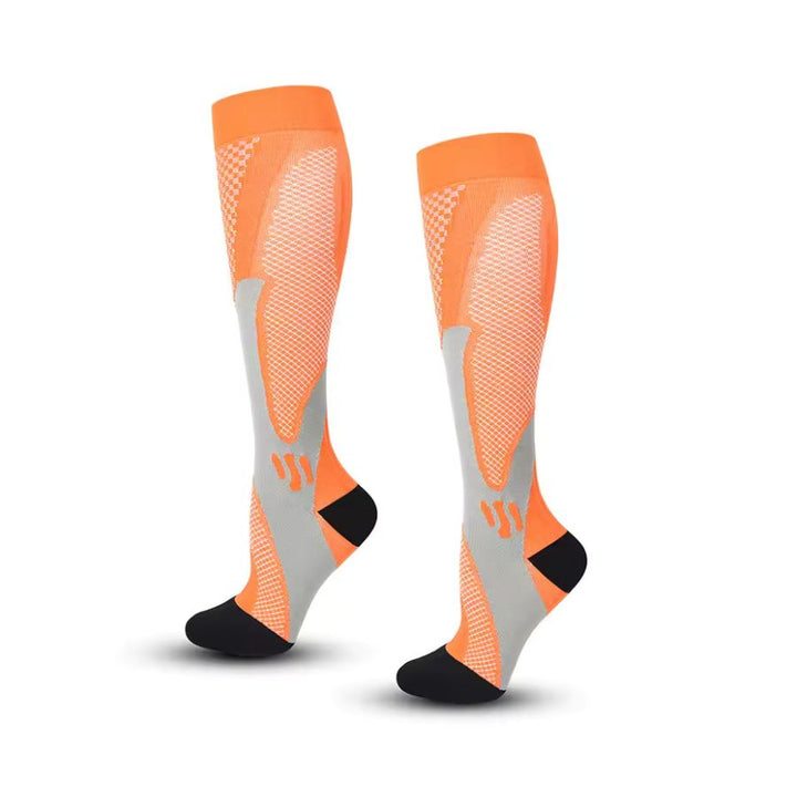 Chaussettes de compression premium pour un meilleur soutien circulatoire – Respirantes et flexibles, tailles S/M, L/XL, XXL 3