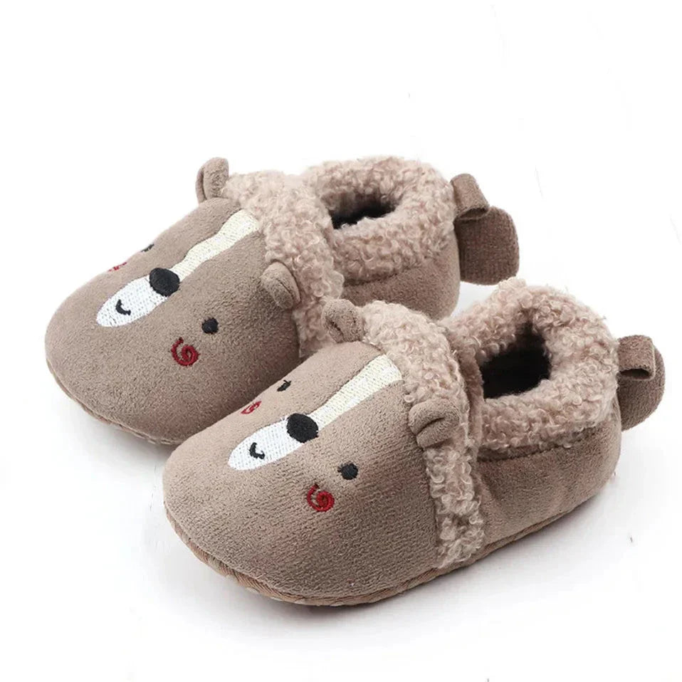 Chaussons Antidérapants en Coton pour Enfants – Confort et Sécurité Intérieure et Extérieure, Design Unisexe 5