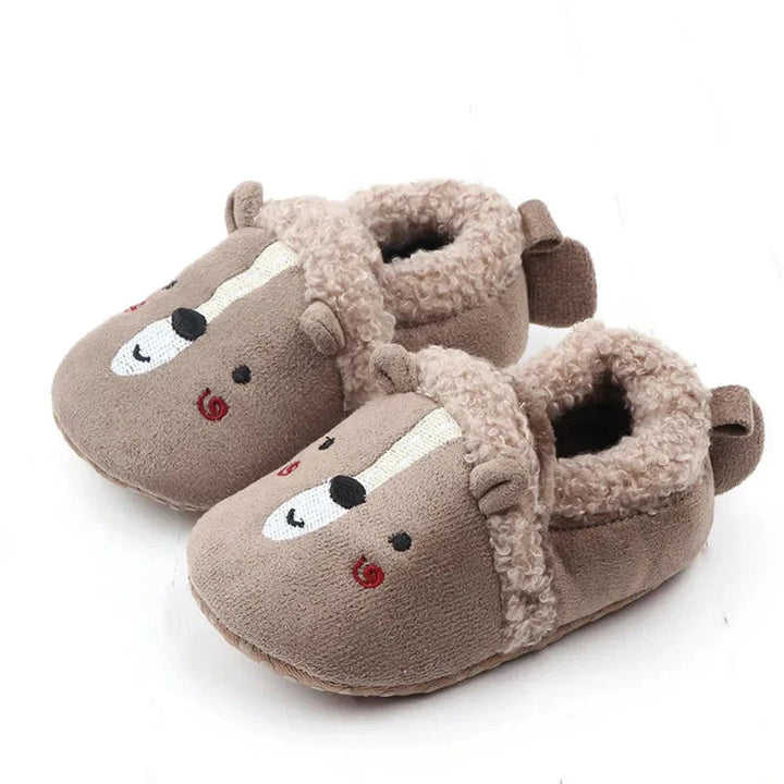 Chaussons Antidérapants en Coton pour Enfants – Confort et Sécurité Intérieure et Extérieure, Design Unisexe 5