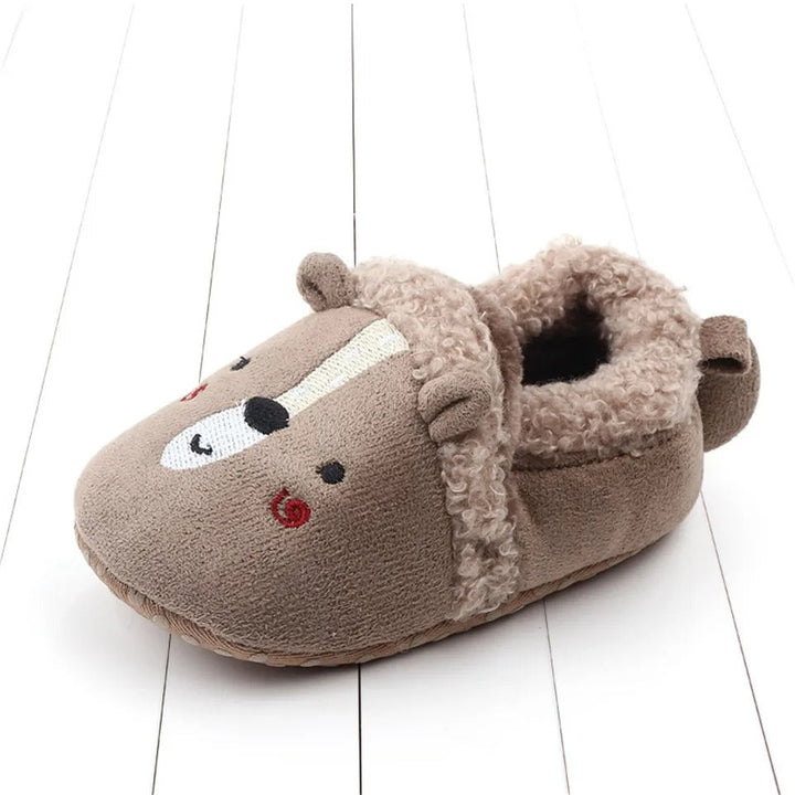 Chaussons Antidérapants en Coton pour Enfants – Confort et Sécurité Intérieure et Extérieure, Design Unisexe 6