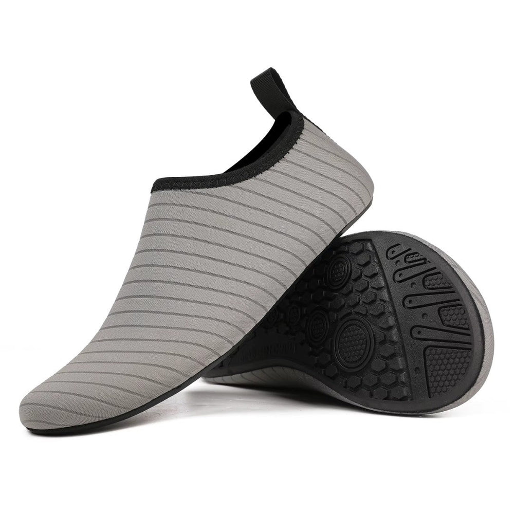 Chaussures aquatiques antidérapantes en matière élastique - Chaussures légères pour la natation et les activités de plage, pointures 36 à 47 1