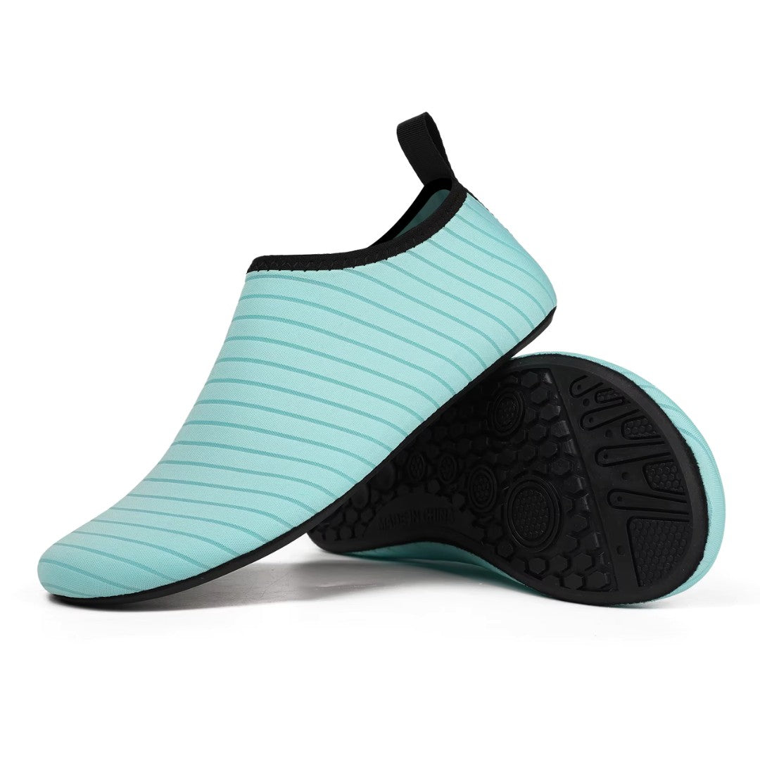 Chaussures aquatiques antidérapantes en matière élastique - Chaussures légères pour la natation et les activités de plage, pointures 36 à 47 3