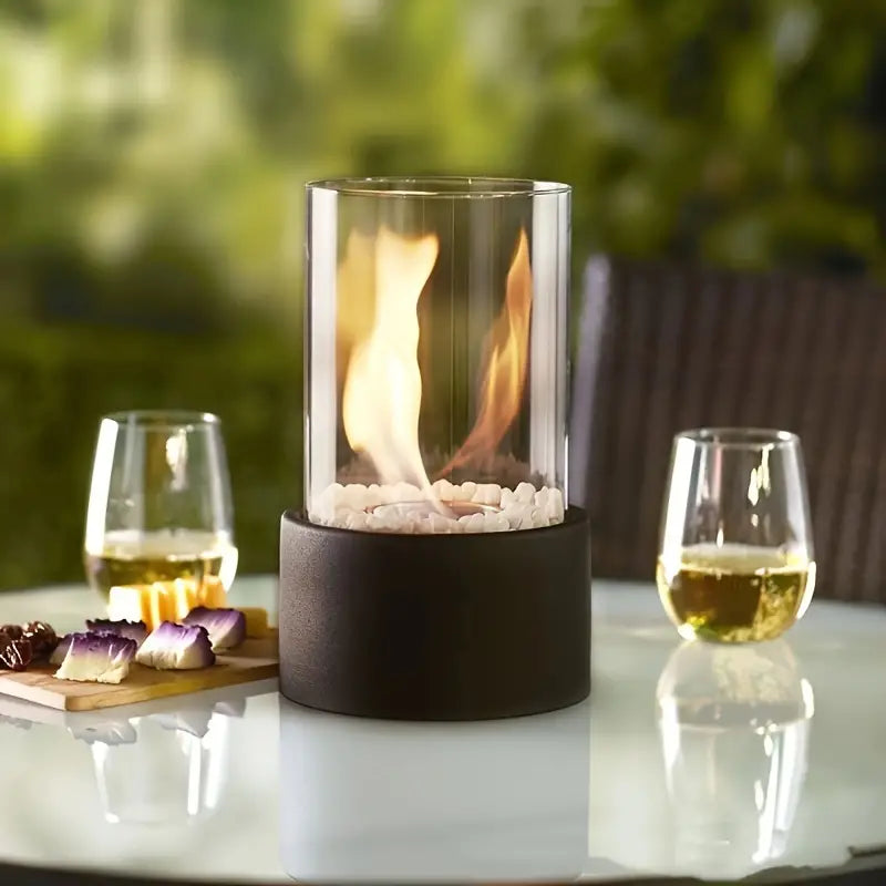 Cheminée de Table Portable au Bioéthanol – Élégante, Sans Odeur et Facile à Transporter 7