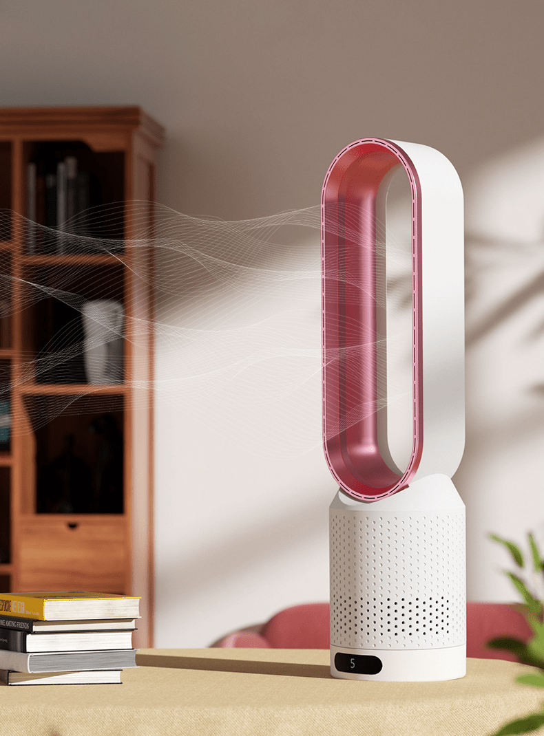 Climatiseur Mobile Silencieux 3-en-1 avec Fonction Refroidissement, Ionisation et Purification de l'Air - Compact et Efficace 1