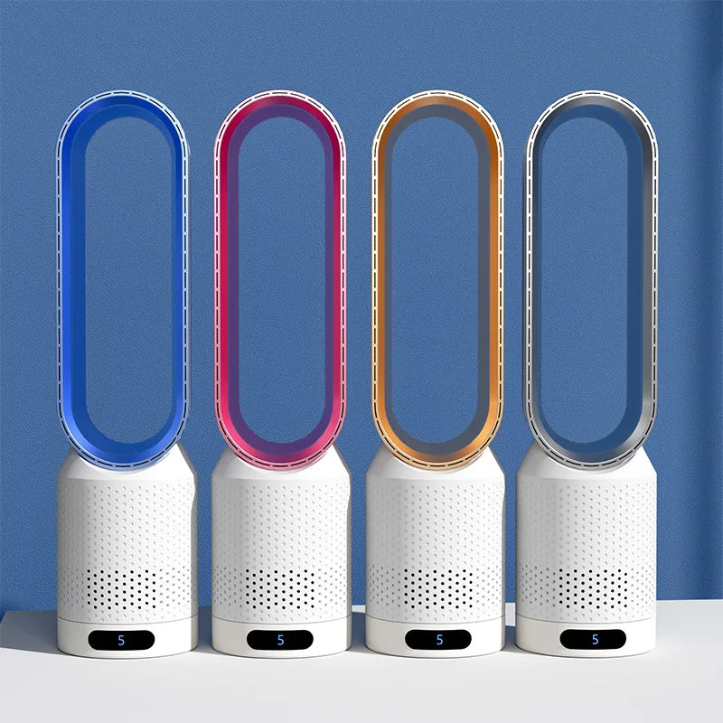 Climatiseur Mobile Silencieux 3-en-1 avec Fonction Refroidissement, Ionisation et Purification de l'Air - Compact et Efficace 5