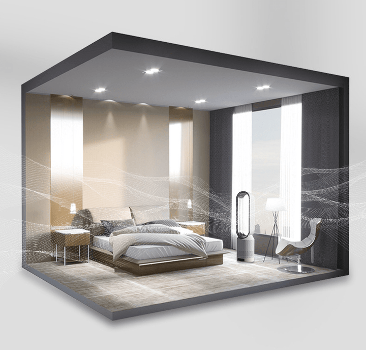 Climatiseur Mobile Silencieux 3-en-1 avec Fonction Refroidissement, Ionisation et Purification de l'Air - Compact et Efficace 6