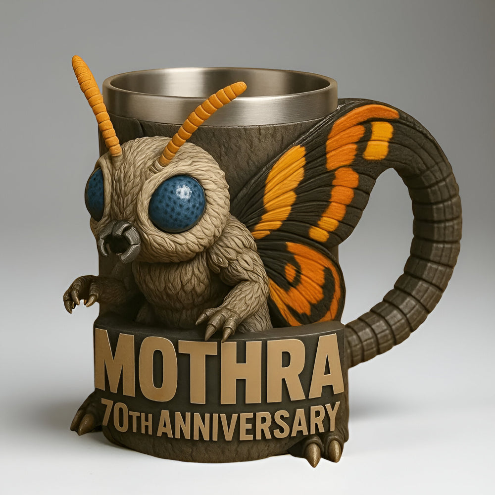 3D Monster Figure Ceramic Coffee Mug Sculpted Design