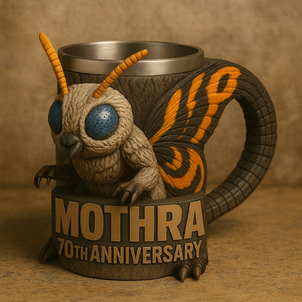 3D Monster Figure Ceramic Coffee Mug Sculpted Design