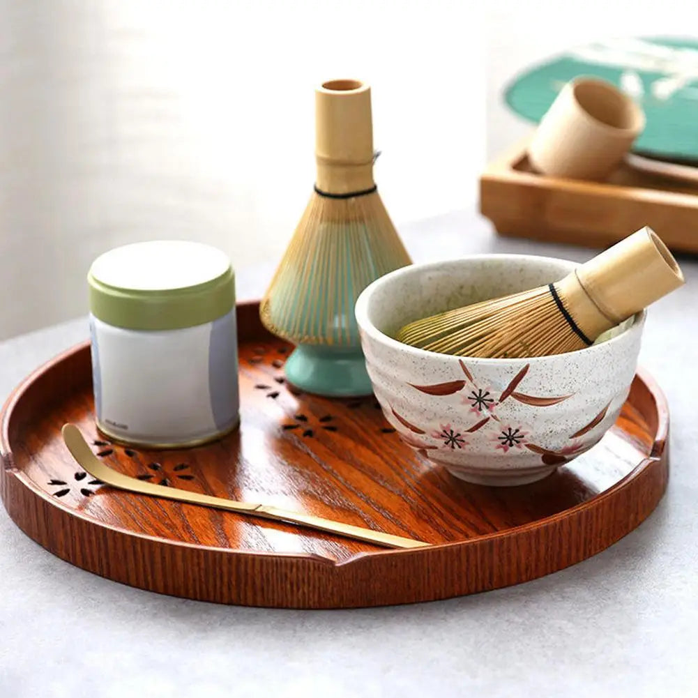Coffret Premium pour Thé Matcha avec Fouet, Cuillère et Bol en Bambou 0