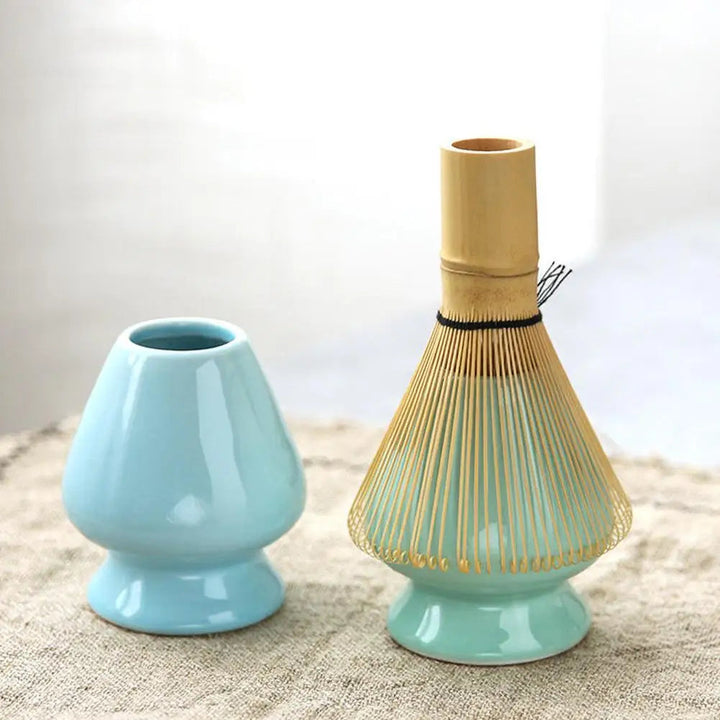 Coffret Premium pour Thé Matcha avec Fouet, Cuillère et Bol en Bambou 2