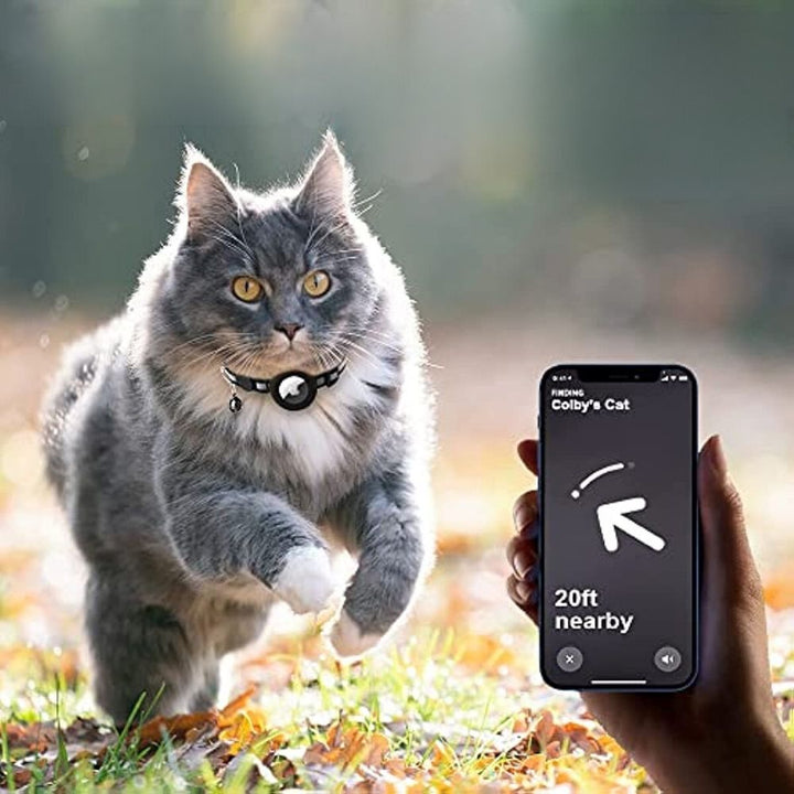 Collier GPS pour chat avec Boucle de Sécurité et Surface Réfléchissante – Confort et Visibilité 1