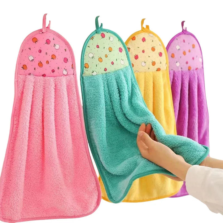 CoralSoft | Lot de 4 lingettes douces et à séchage rapide 6