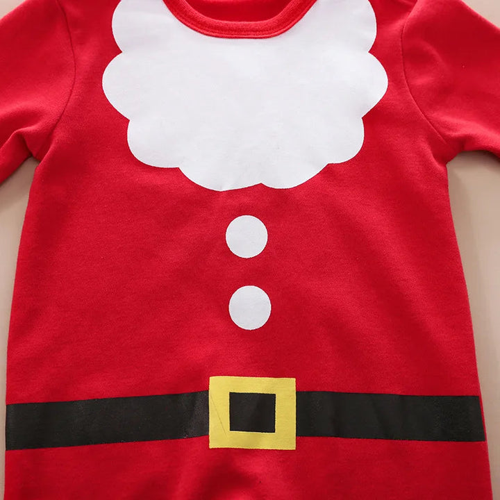 Costume de Noël en Coton Doux pour Bébé – Tenue Unisexe Idéale pour le Premier Noël, Confort et Style 4