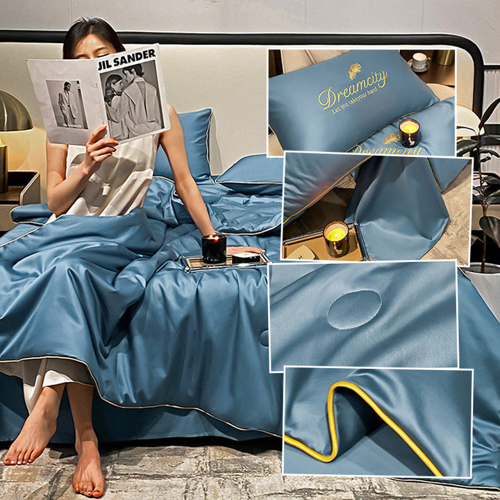 Couette Légère Respirante Chillbreeze pour Nuits Chaudes – Tissu Innovant, Dimensions 150x200 cm, 180x220 cm, 200x230 cm 2
