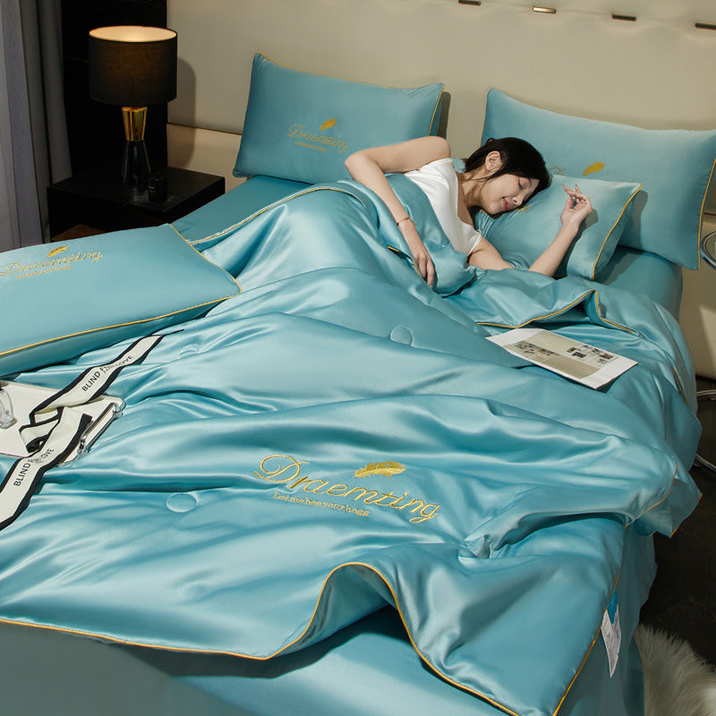Couette Légère Respirante Chillbreeze pour Nuits Chaudes – Tissu Innovant, Dimensions 150x200 cm, 180x220 cm, 200x230 cm 3