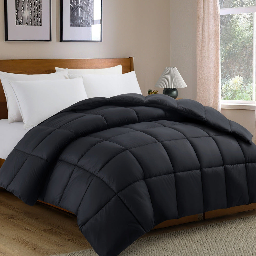 Couette Matelassée Ultra Douce 220x240 – Chaude et Réversible pour Toutes les Saisons 1