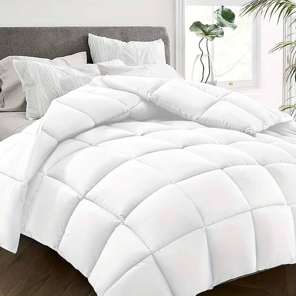 Couette Matelassée Ultra Douce 220x240 – Chaude et Réversible pour Toutes les Saisons 3